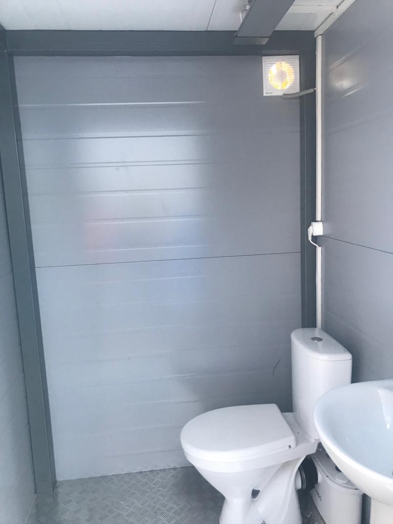 Автономный туалетный модуль ЭКОС-5 (тройной) (фото 3) в Реутове