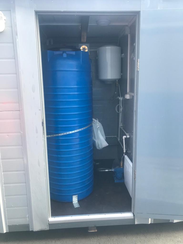 Автономный туалетный модуль ЭКОС-5 (тройной) (фото 6) в Реутове