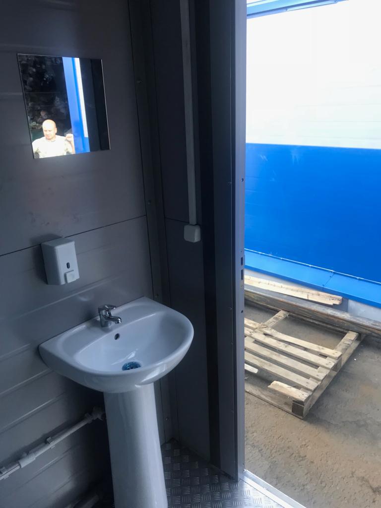 Автономный туалетный модуль ЭКОС-5 (тройной) (фото 9) в Реутове